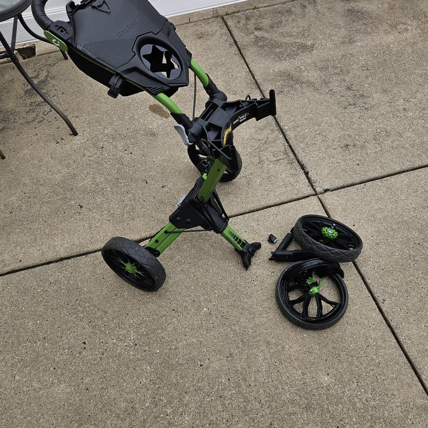 BAG BOY Quad Pro Disc Golf Cart vozík na disc golf