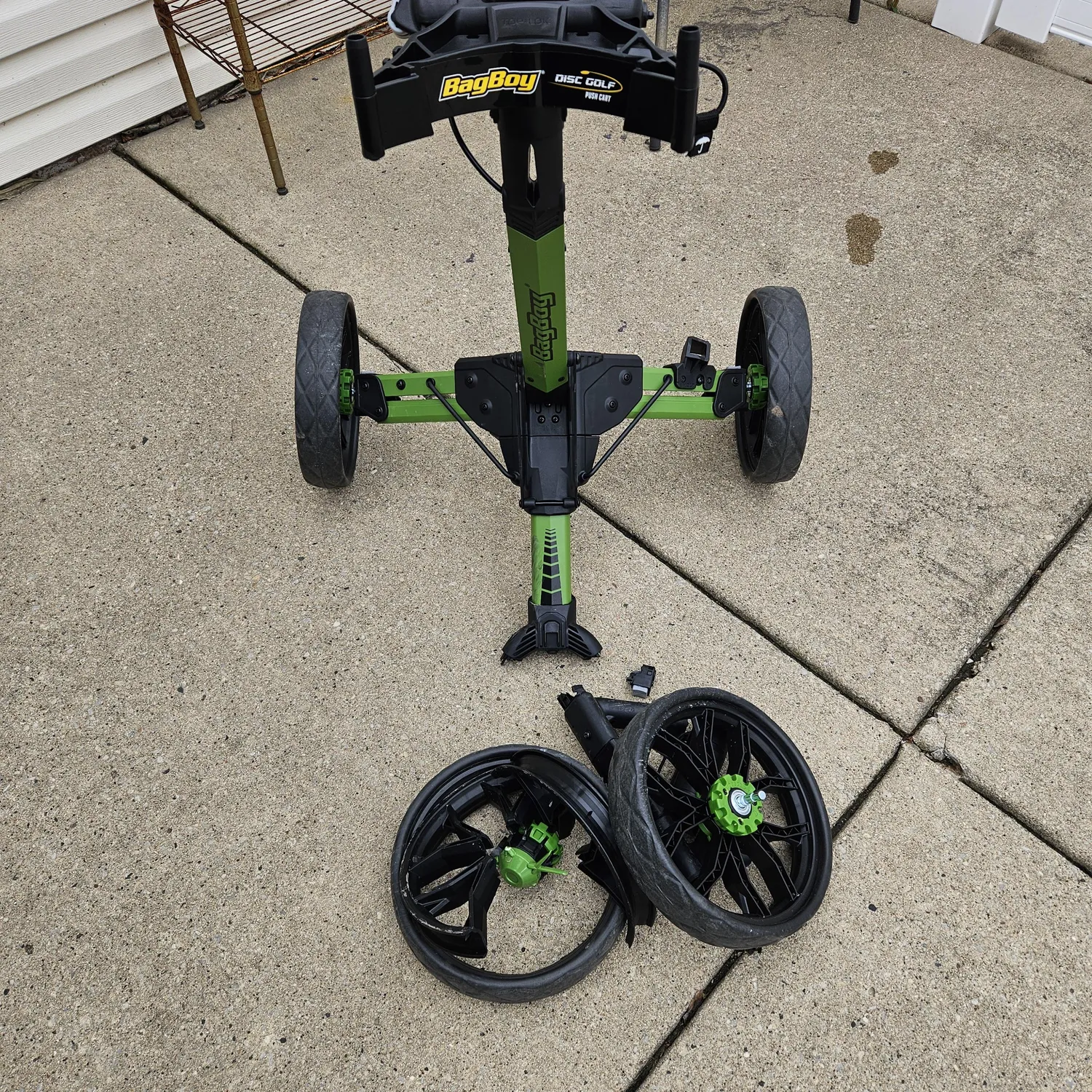 BAG BOY Quad Pro Disc Golf Cart vozík na disc golf
