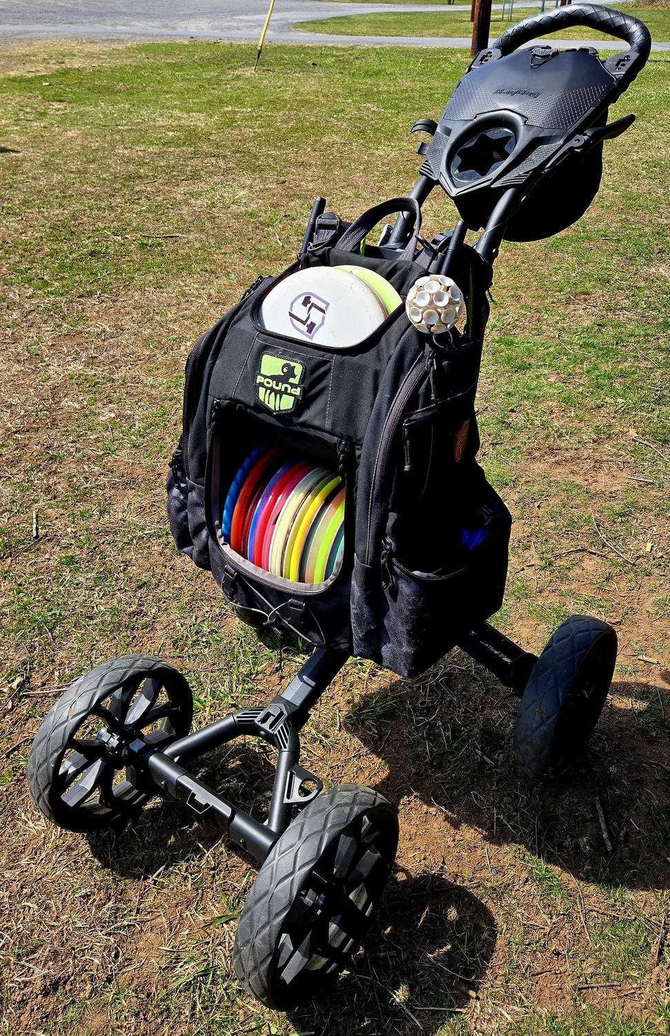 BAG BOY Quad Pro Disc Golf Cart vozík na disc golf