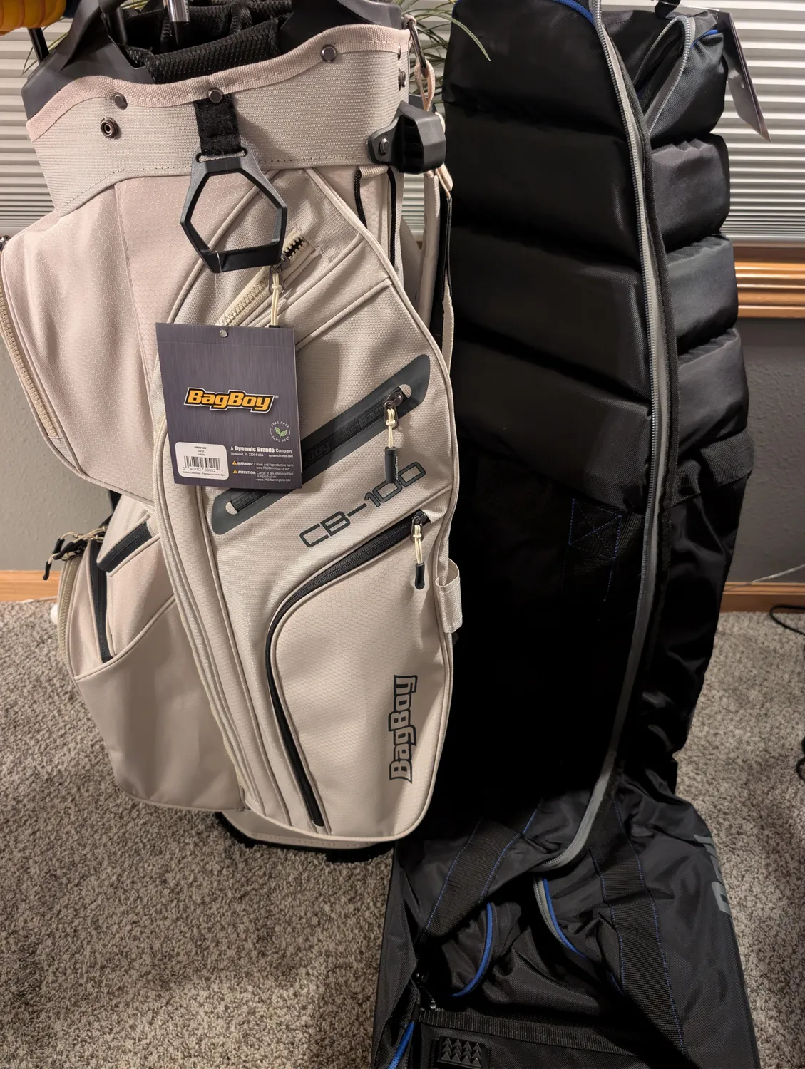 Bag Boy CB-100 golfový bag na vozík 14dílný