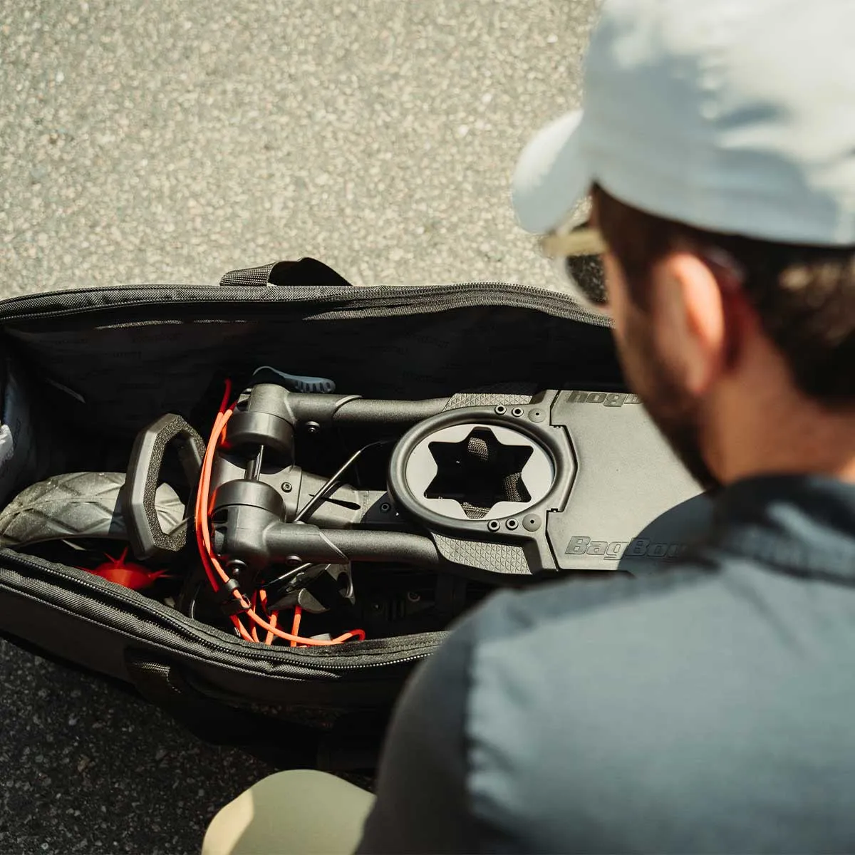 BAG BOY Slimfold Travel Bag cestovní taška na vozík