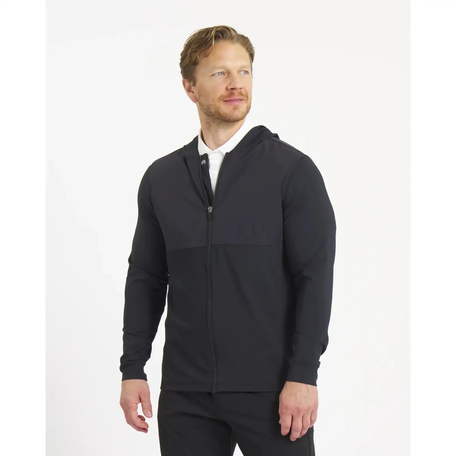 Sun Mountain Tech Plus Full-Zip Hoodie golfová mikina