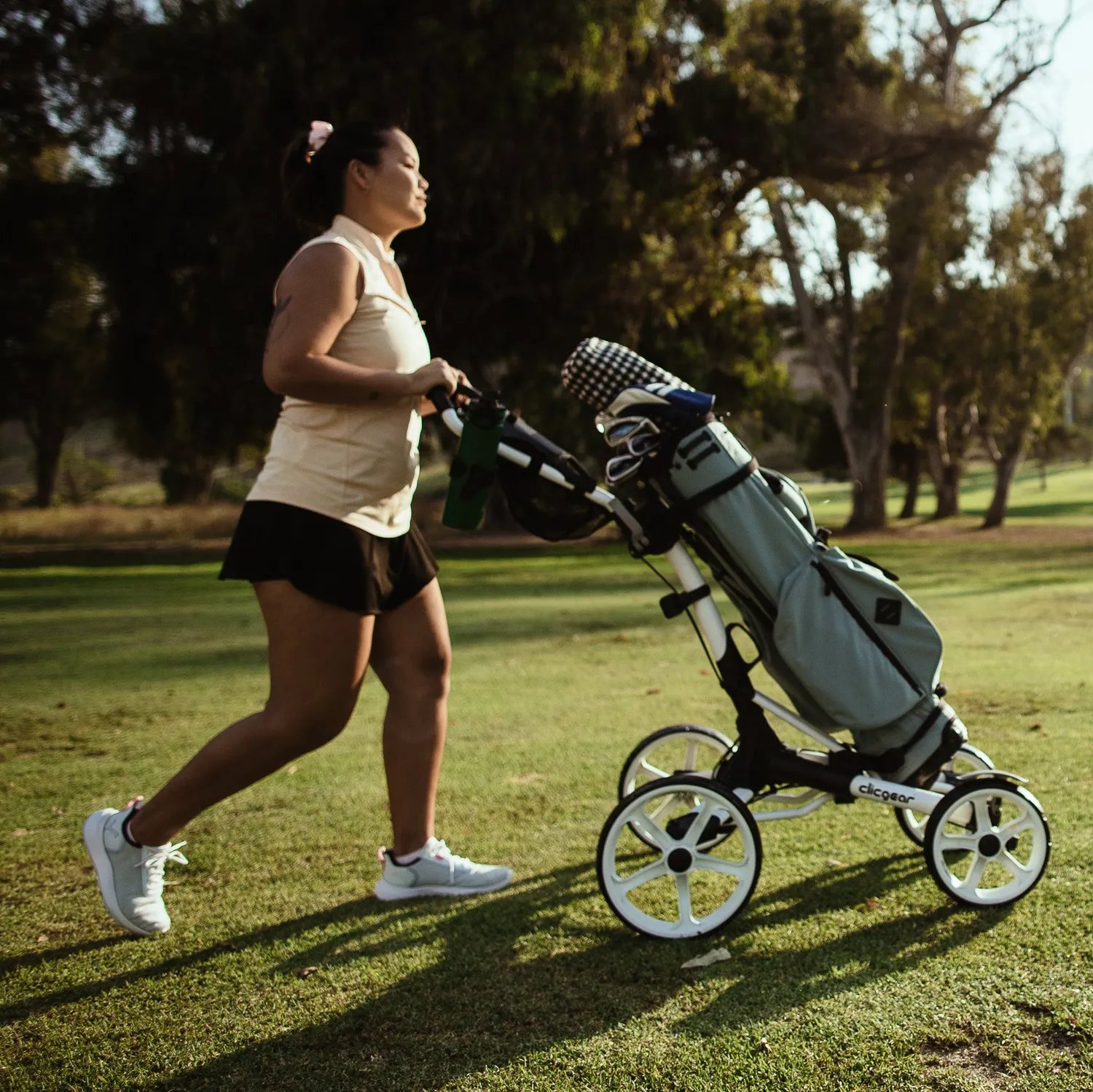 Clicgear Model 8.0+ golfový vozík čtyřkolový