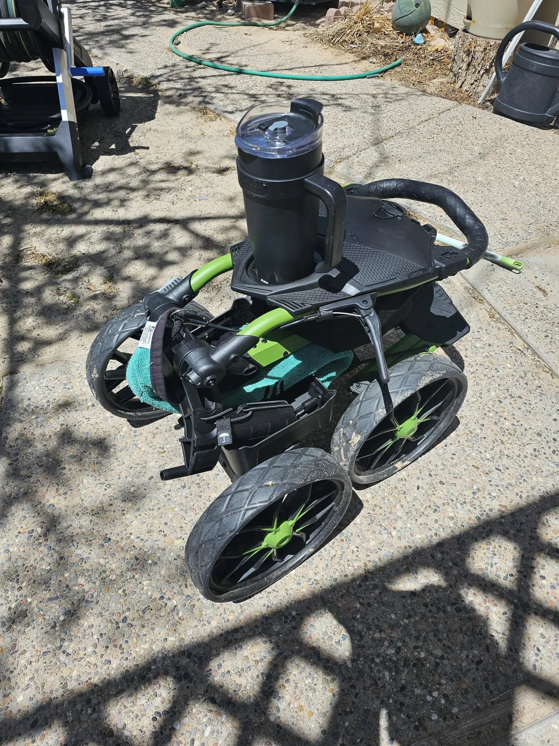 BAG BOY Quad Pro Disc Golf Cart vozík na disc golf