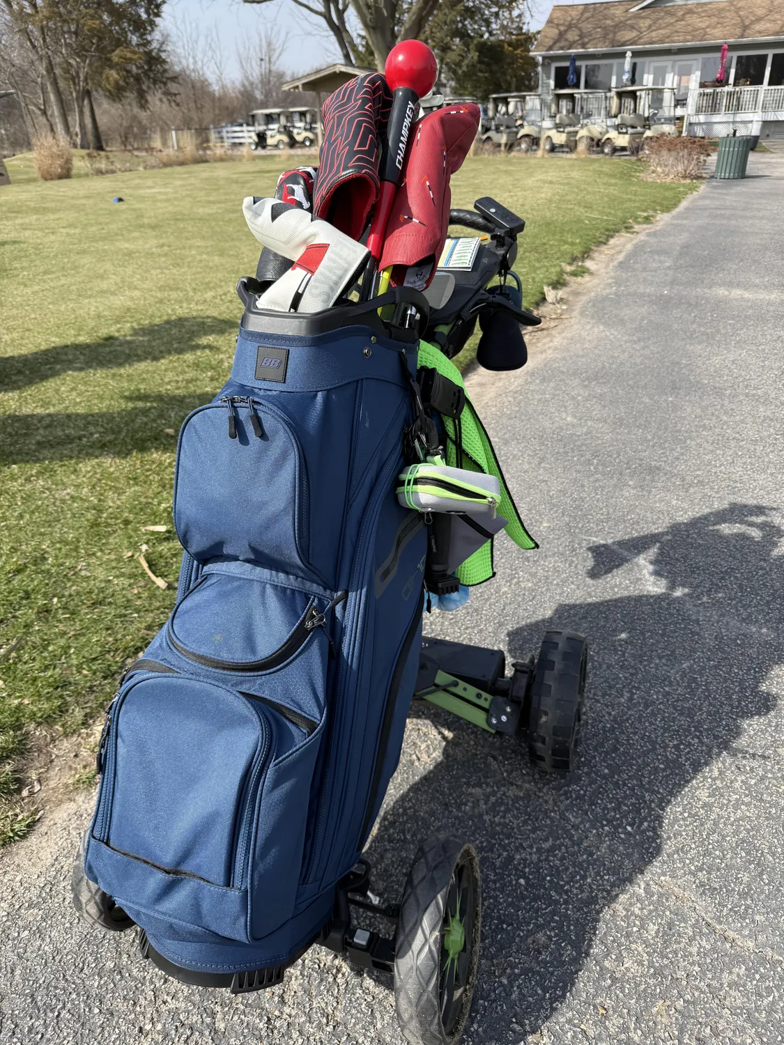 Bag Boy CB-100 golfový bag na vozík 14dílný