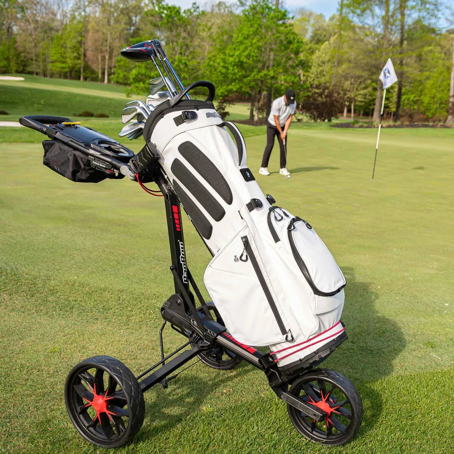 Bag Boy Slimfold kompaktní golfový vozík