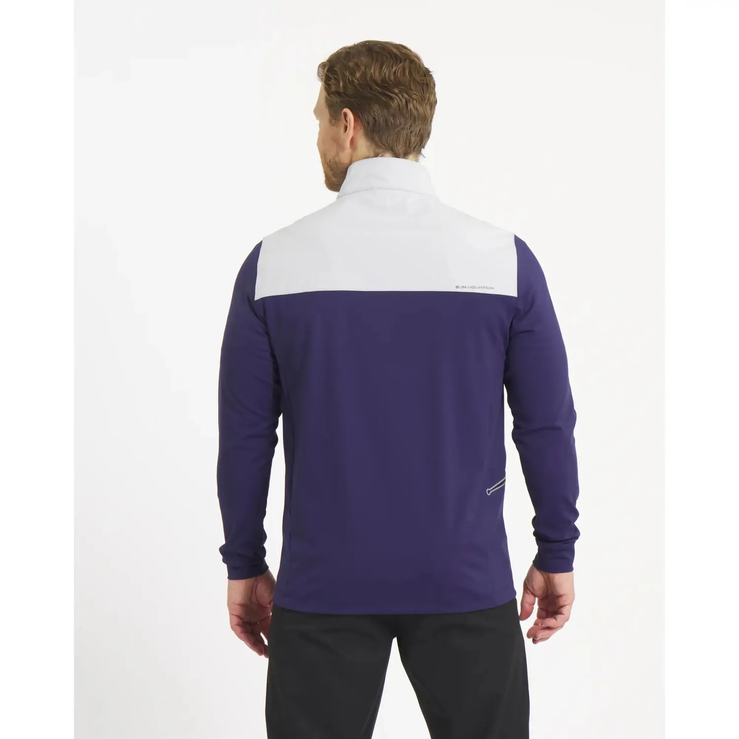 Sun Mountain Tech Plus Quarter-Zip mikina větruodolná