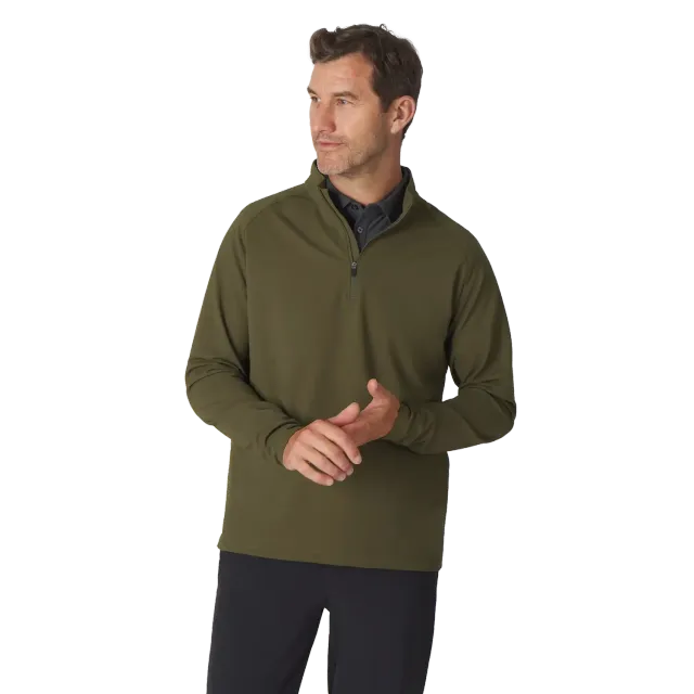 Sun Mountain Motcha Quarter-Zip mikina nylonová na zimu