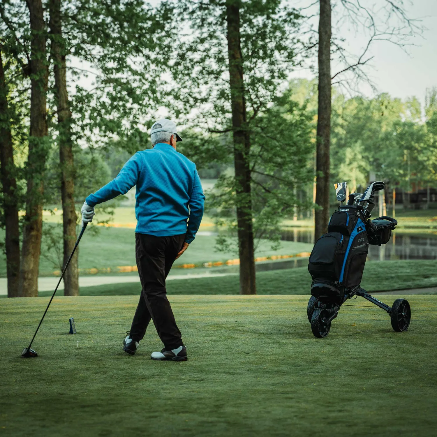 Bag Boy Chiller Pro cart bag s chladičem 14komorový