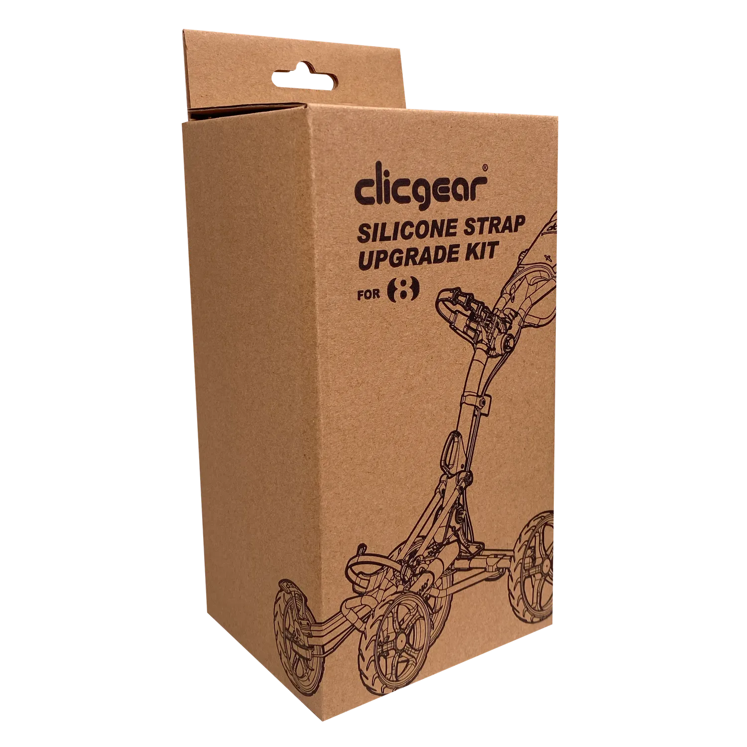 Clicgear Silicone Bag Strap Upgrade Kit řemínek na bag Model 8.0