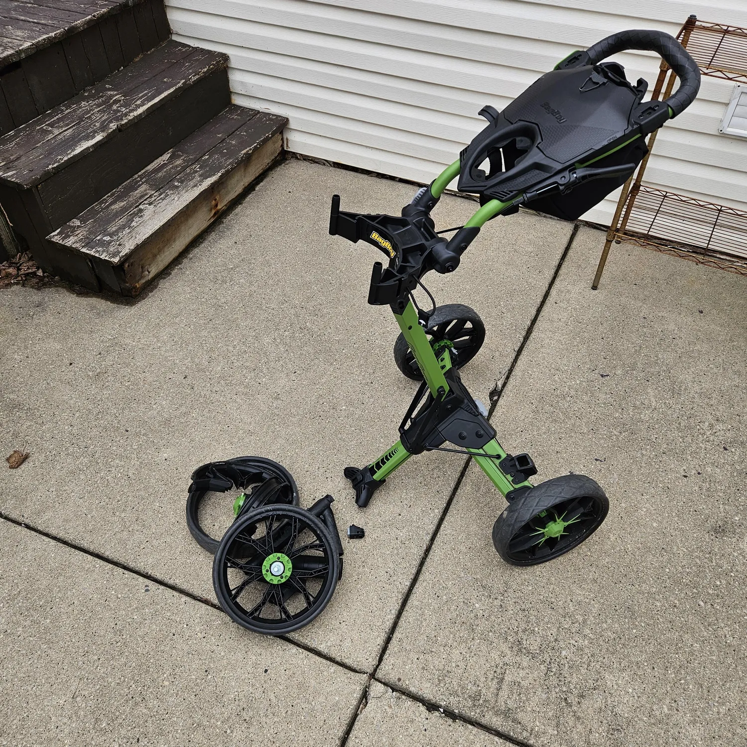 BAG BOY Quad Pro Disc Golf Cart vozík na disc golf
