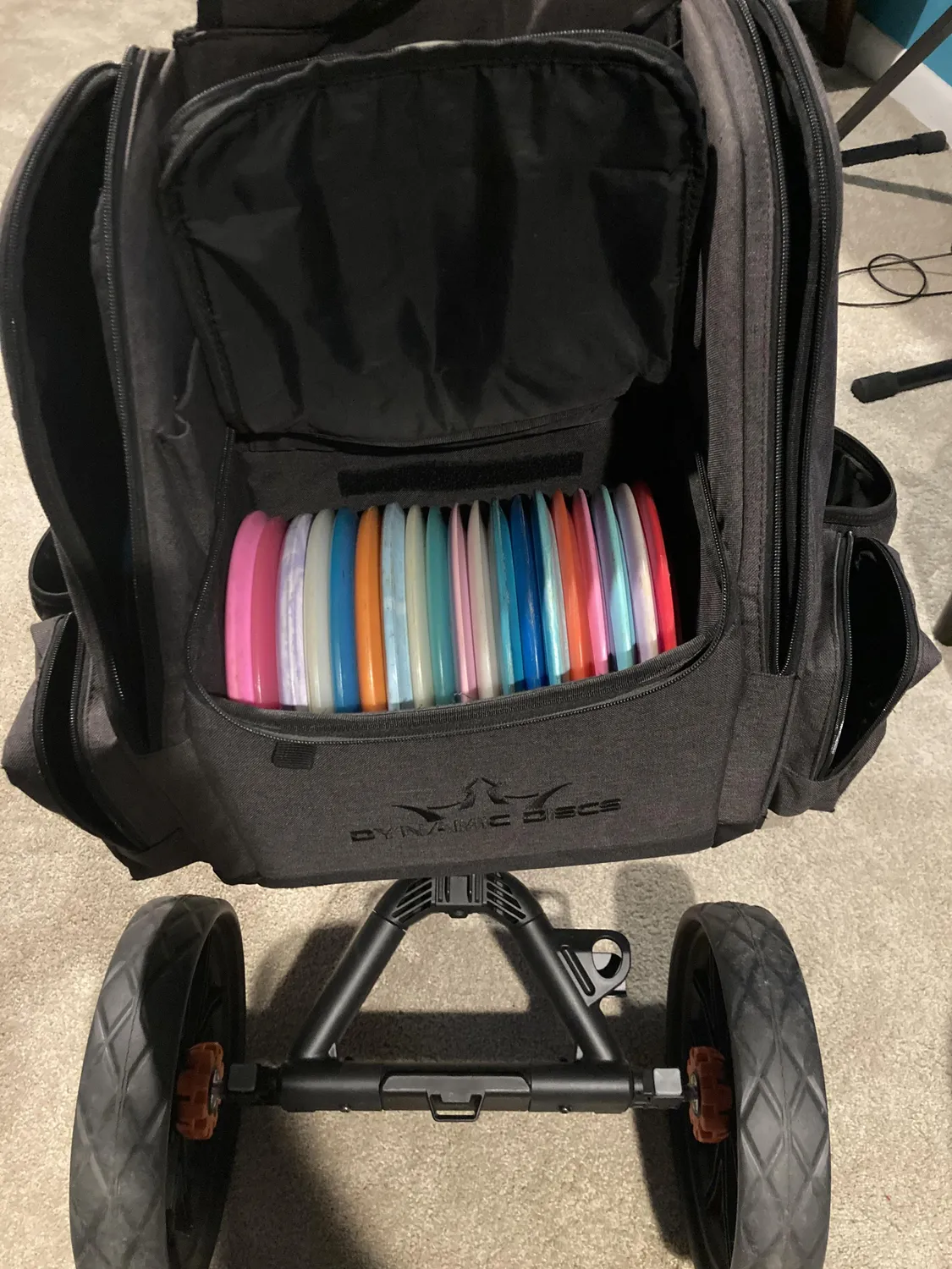 BAG BOY Quad Pro Disc Golf Cart vozík na disc golf