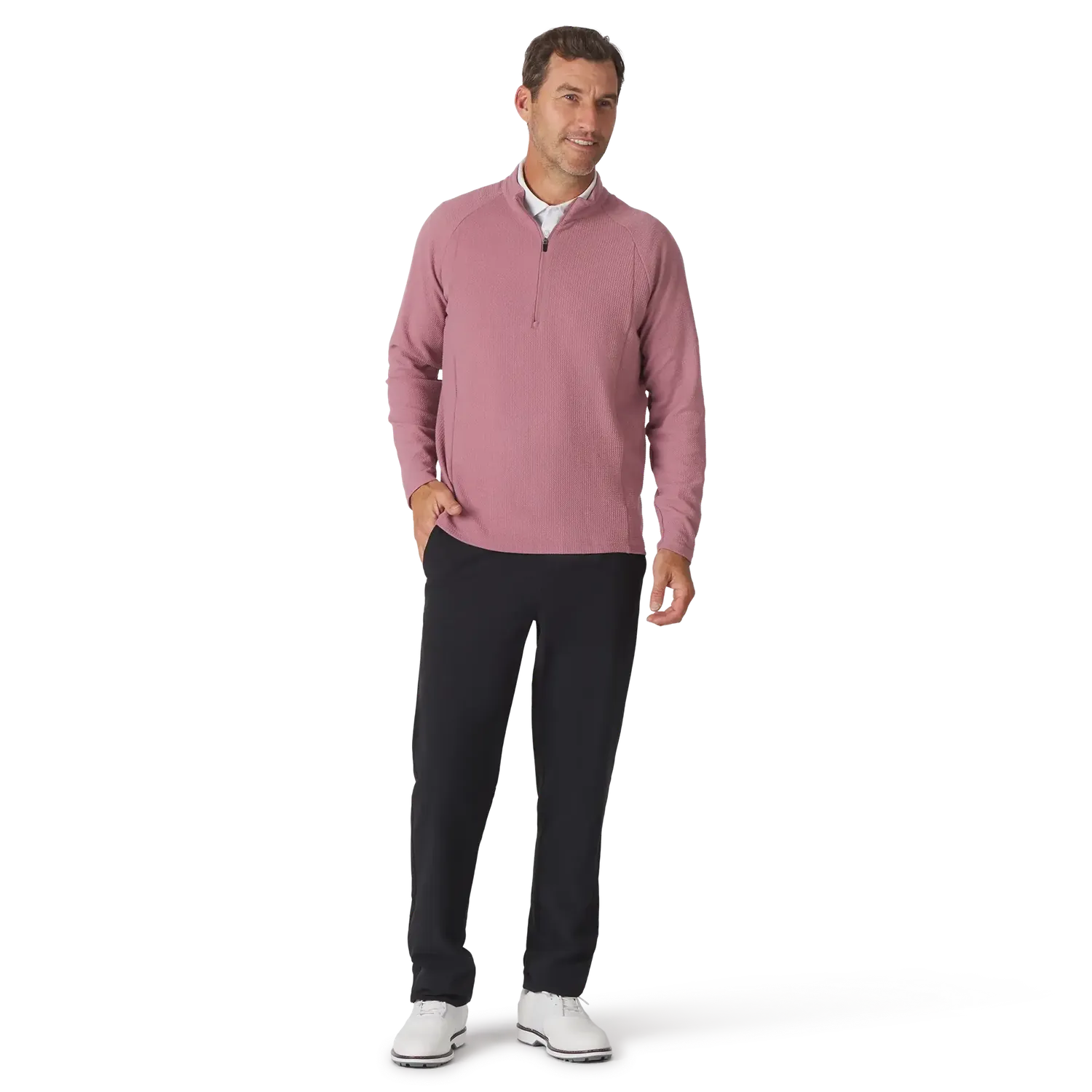 Sun Mountain Coastal Quarter-Zip golfová mikina strečová