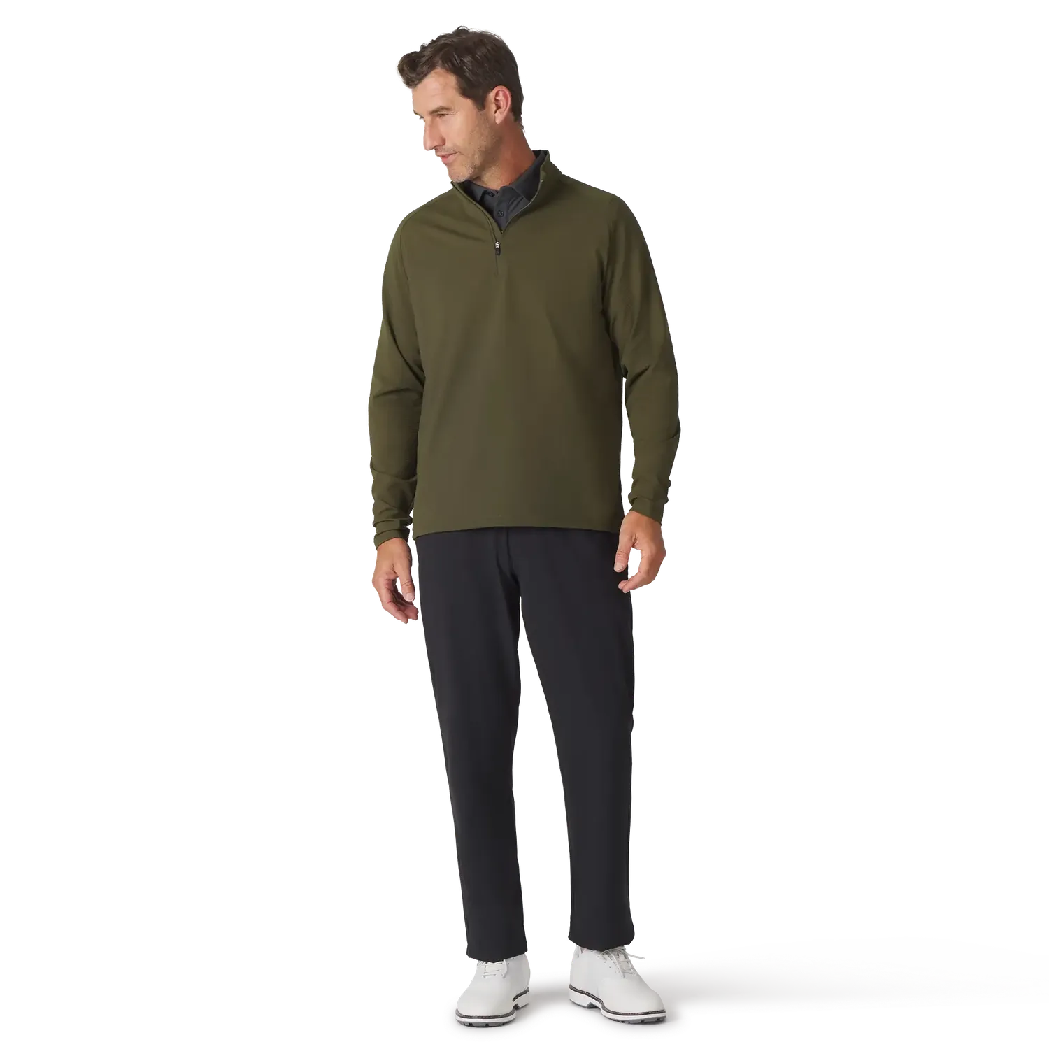 Sun Mountain Motcha Quarter-Zip mikina nylonová na zimu