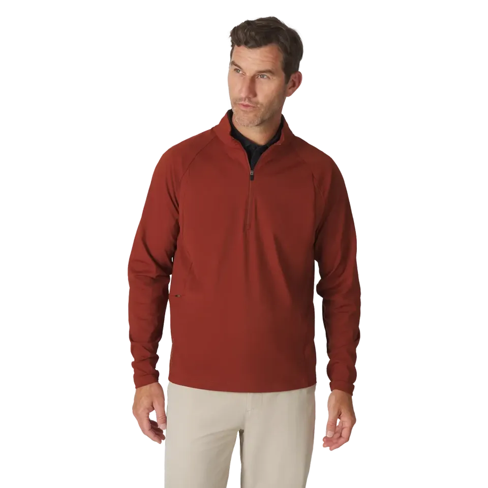 Sun Mountain Tech Quarter-Zip sportovní mikina se zipem pružná