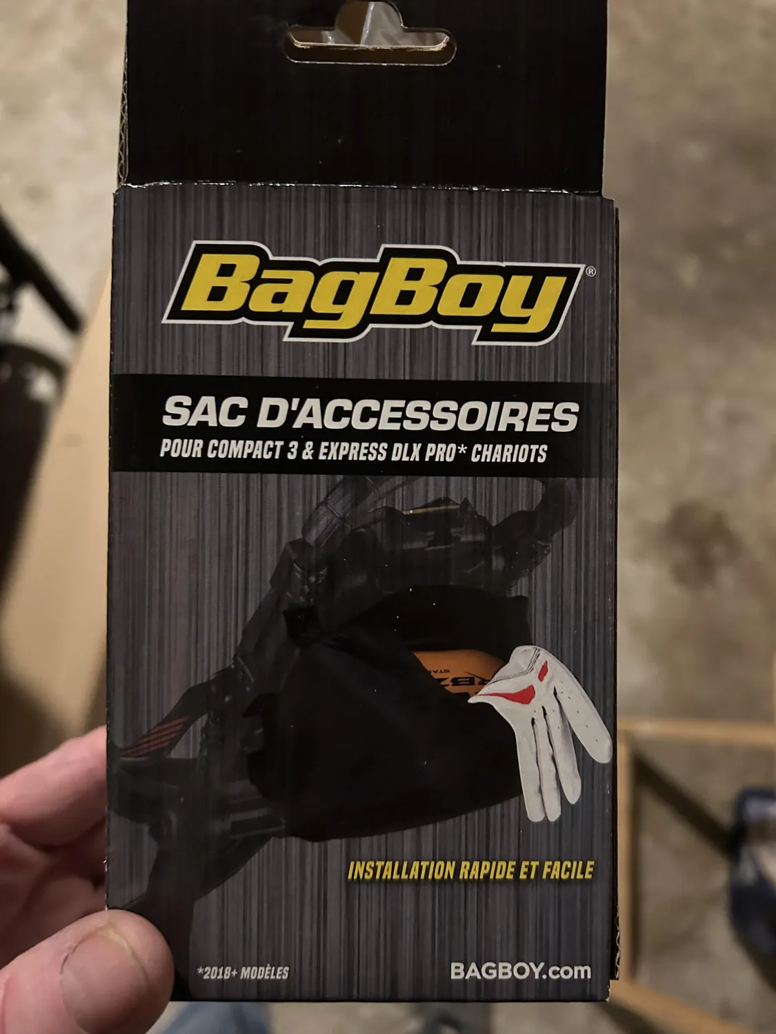 BAG BOY Compact 3 taška na příslušenství pro vozík