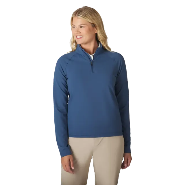 Sun Mountain Motcha Quarter-Zip dámská strečová mikina