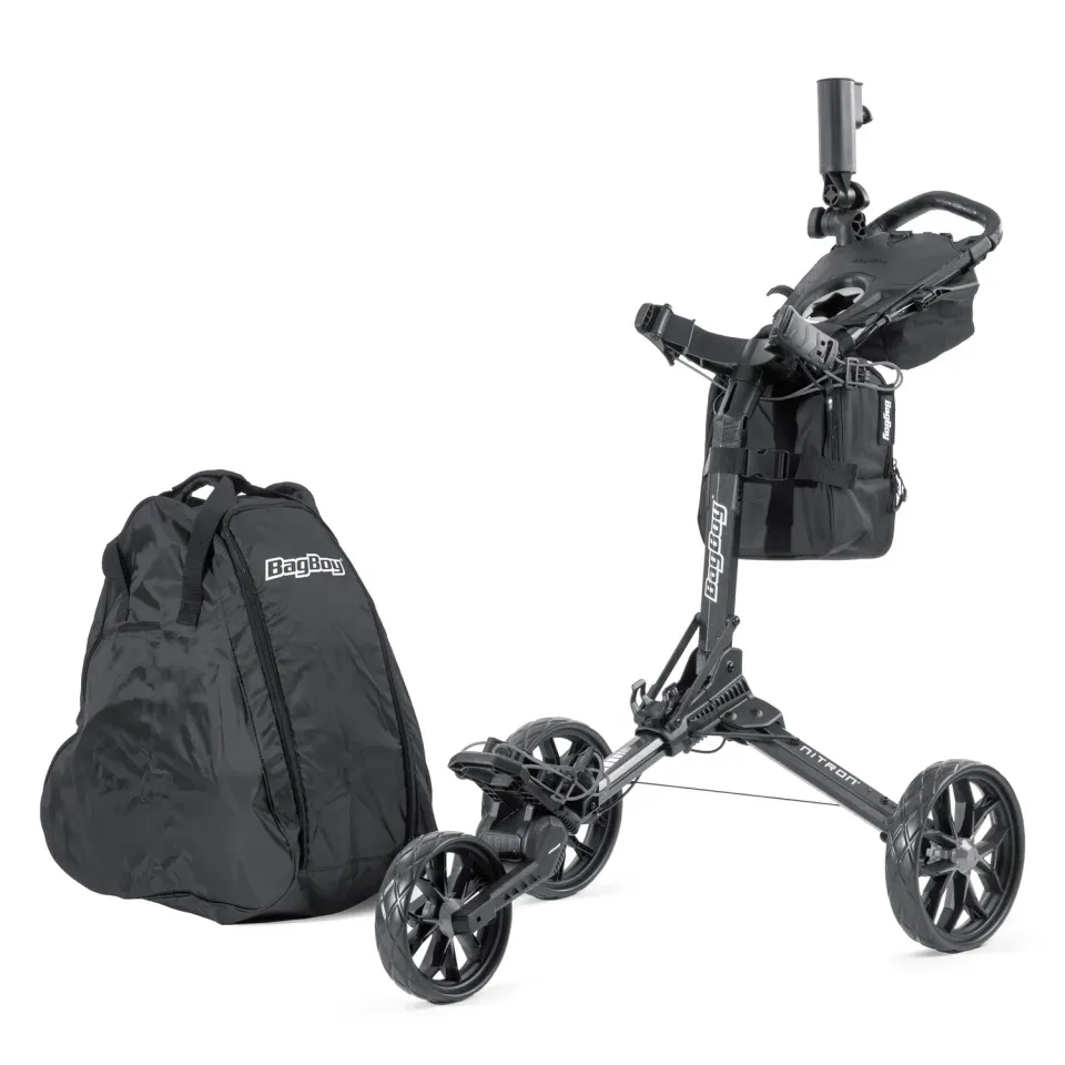 Bag Boy Nitron Bundle sada vozíku s příslušenstvím