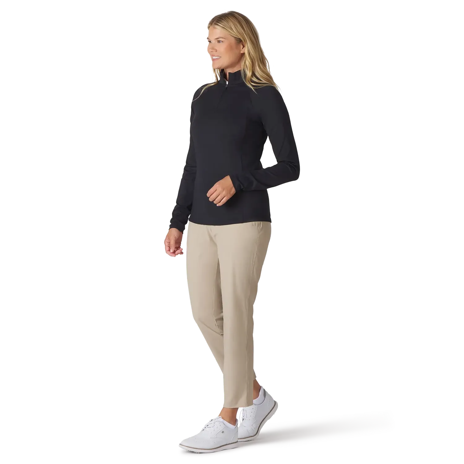 Sun Mountain Tech Quarter-Zip dámská strečová mikina