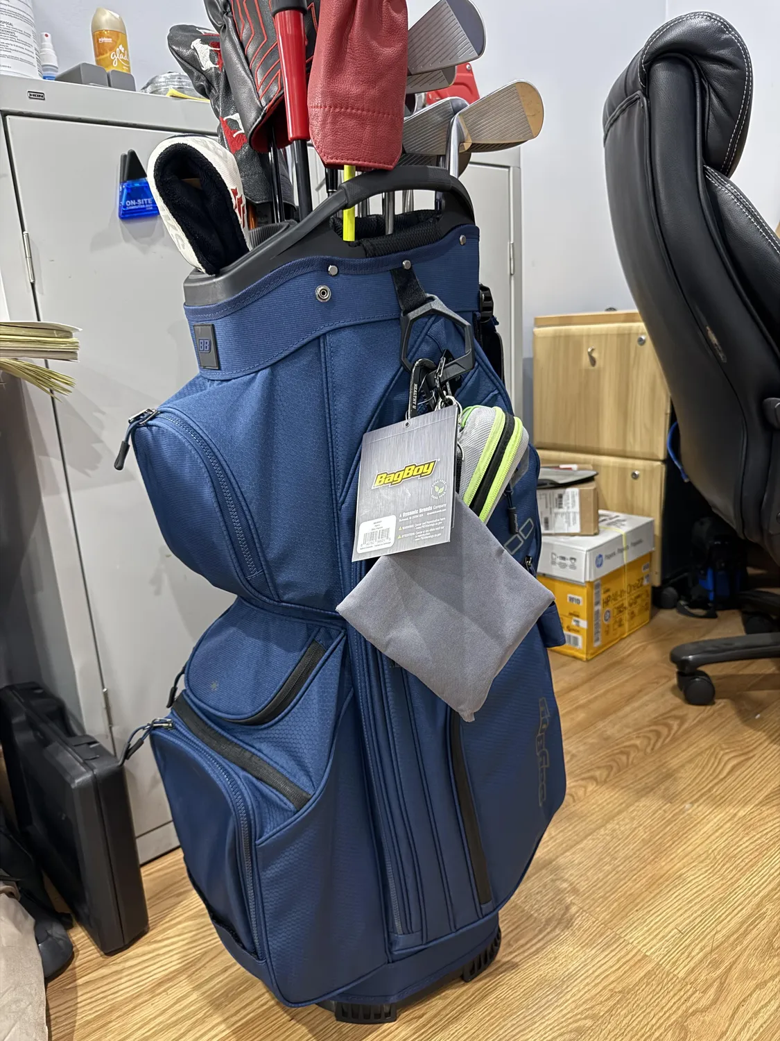 Bag Boy CB-100 golfový bag na vozík 14dílný